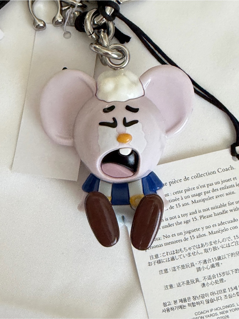 Coach | Brain Dead Kachi Mouse Bag Charm NWT - Picture 3 of 11